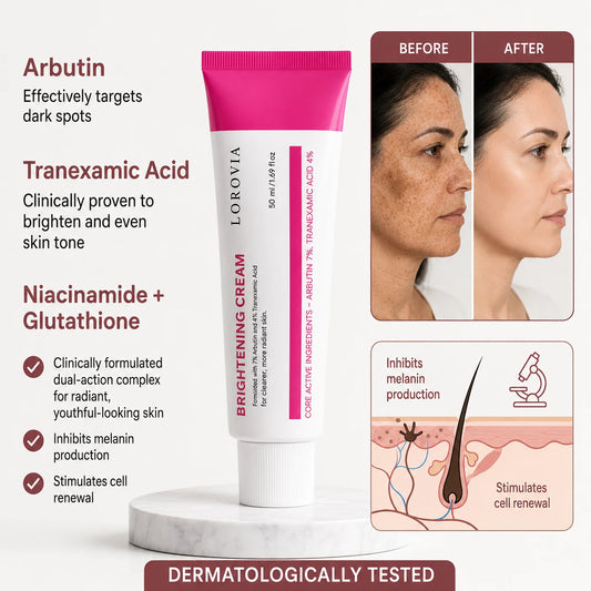 LOROVIA™ Korean Advanced Arbutin Brightening Cream