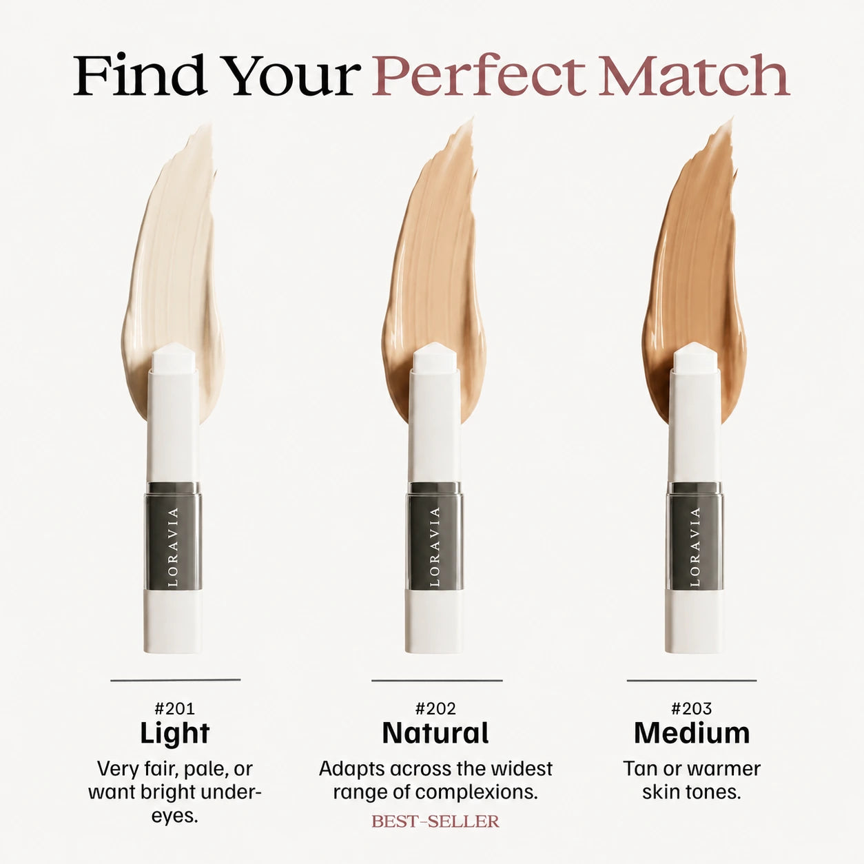 Lorovia Color-Changing Foundation Stick